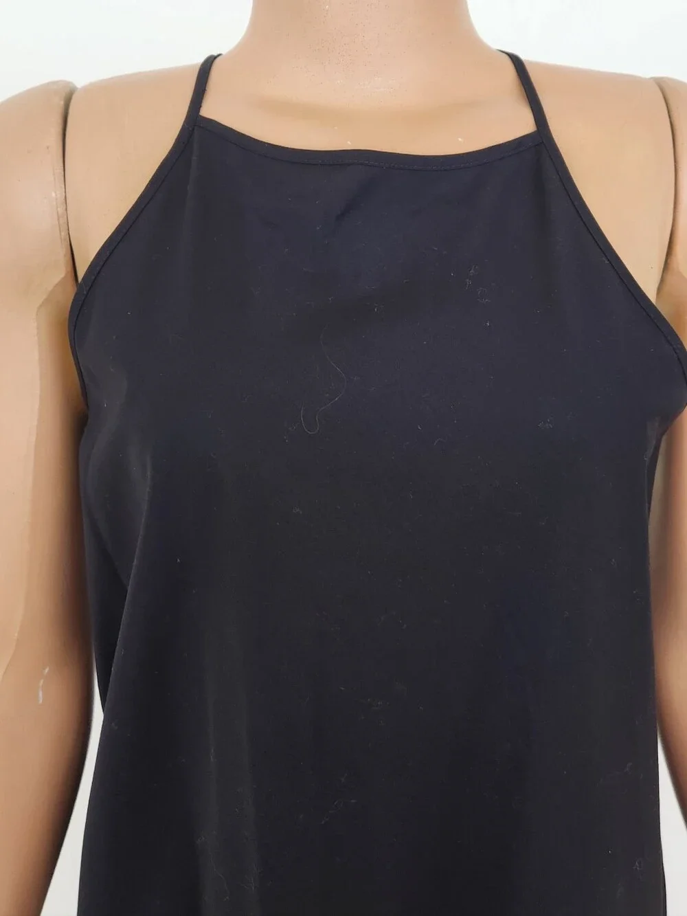 Black Cotton Slip